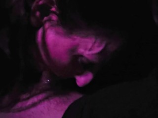 delilah gives good luck blowjobs at casino swallowing 2 hot loads