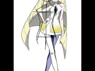 Drawing R34 of Lusamine from Pokemon