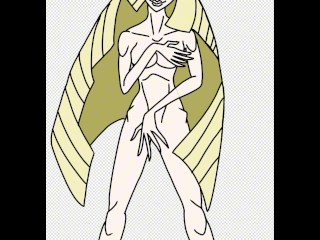 Drawing R34 of Lusamine from Pokemon