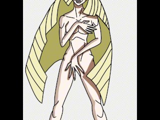 Drawing R34 of Lusamine from Pokemon