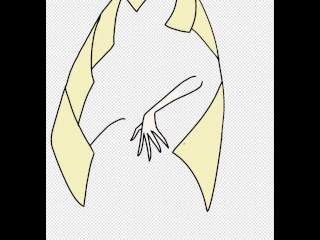 Drawing R34 of Lusamine from Pokemon