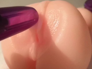 おもちゃのバイブでクリと乳首を2点攻め　J ～あなたの調教師～