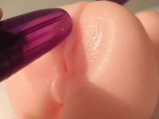 おもちゃのバイブでクリと乳首を2点攻め　J ～あなたの調教師～