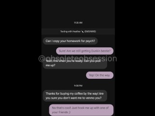 Your Best Friend Convinces you to Fuck Her Raw