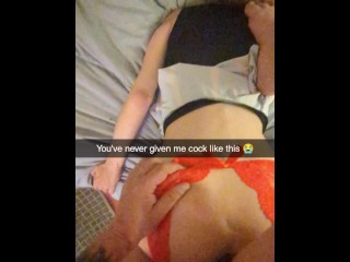 Real Cheating Girlfriend Gets Creampie Payback On Snapchat -Richelle Rose