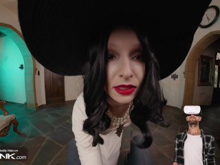 VR Conk: Busty Lady Dimitrescu Fucks And Masturbates In Resident Evil Village Cosplay Parody pt.1