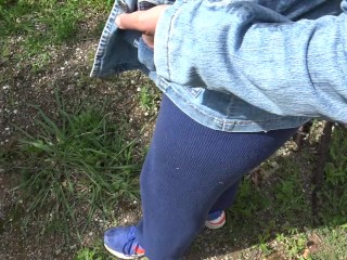 Kürt üvey anne ve üvey oğlu İstanbul'da halka açık bir ormanda romantik vakit geçiriyor