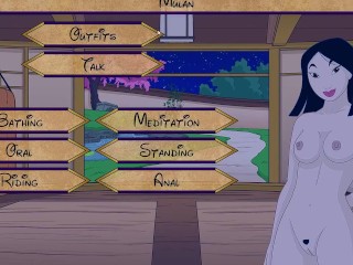 All Mulan Sex Scenes Collection in Park After Dark Porn Game