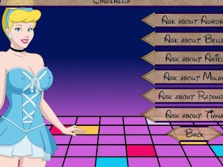 Ariel , Cinderella Sex Scenes and Artwork Collection in Park After Dark Porn Game