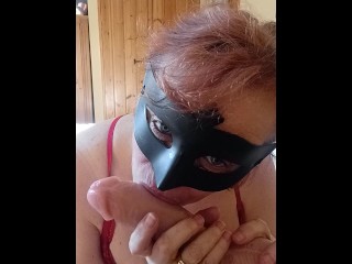 Naughty milf gives dirty talk joi, virtual bj and titty wank ..... cum in my mouth!