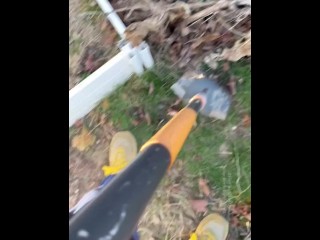 FUCK YARDWORK! BBC abandons yardwork and NUTS instead | Dirty Talking Dick Jerker