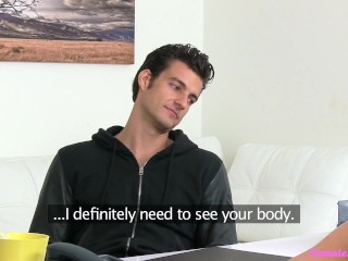 Hot Female Casting Directors getting fucked by Male Pornstar Wannabe's - Female Agent