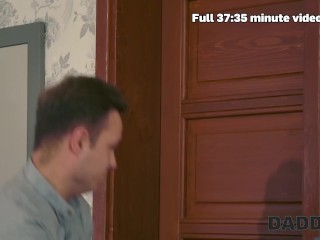 DADDY4K. Daddy’s stepson is dating a hot girl with big tits, so Daddy fucked her