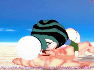 Gwen fucking on the beach | Total Drama | Full & POV on patreon: Fantasyking3