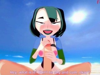 Gwen fucking on the beach | Total Drama | Full & POV on patreon: Fantasyking3