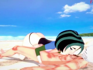 Gwen fucking on the beach | Total Drama | Full & POV on patreon: Fantasyking3