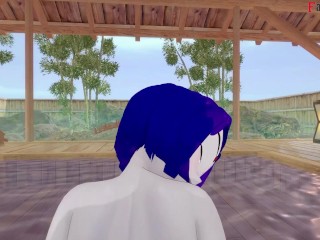 Raven on bikini having sex | Teen Titans | Full & POV on patreon: Fantasyking3