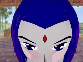 Raven bikini pov sex | Teen Titans | Full & POV on patreon: Fantasyking3