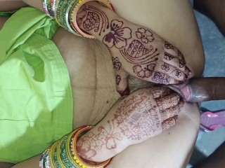 Indian married Lalitabhabhi 21 year women tight pusssy bedroom fucking step brother