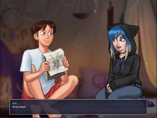 New hot aunty in summer time saga new