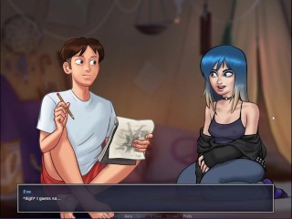 New hot aunty in summer time saga new