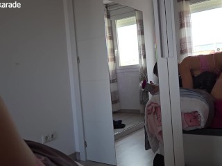 My stepbrother fucks me HARD and cums a lot