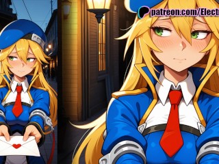 Noel Vermillion screaming loudly during rough anal