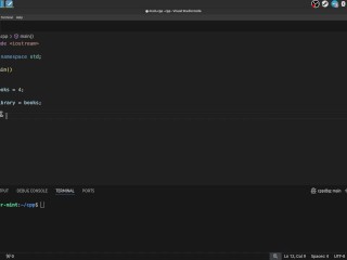 #4 Variables and how to work with them