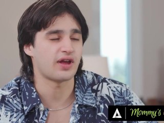 MOMMY'S BOY - Perv Teen CREAMPIES Stepmom Rachael Cavalli With Stepdad In The Room - THE FUCKET LIST