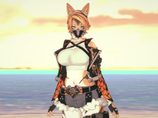 Sex with Pulchra on the beach [3D Hentai Game, 4K, 60FPS, Uncensored]