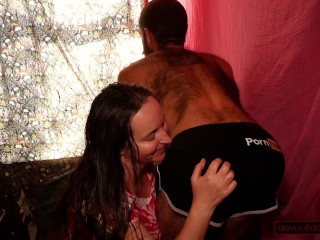 Does She Deserve HORNY JAIL For This? Shameless MILF Spanks & Squirts