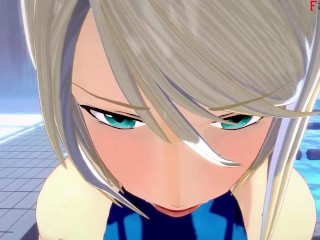 Samus Aran on bikini fucking | Metroid | Full & POV on patreon: Fantasyking3