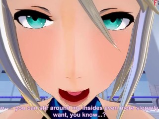 Samus Aran on bikini fucking | Metroid | Full & POV on patreon: Fantasyking3