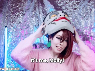 Awesome Sex With an Alien. Creampie. DanDaDan - MollyRedWolf