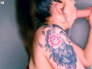 Hot Sloppy Spit Blowjob Deepthroat Gagging Slut With Dirty Talk - Tanya Taboo