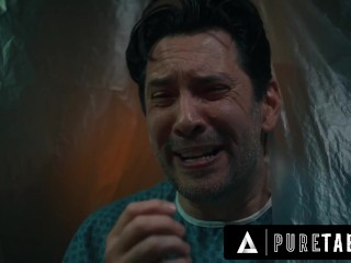 PURE TABOO 3-Titted Demon Ashley Lane Breastfeeds Nurse Anna Claire Clouds! CREEPY HORROR PORN 3-WAY