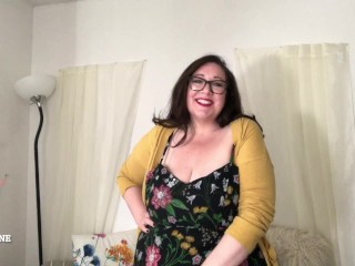 Horny BBW Milf has a Dirty Mouth