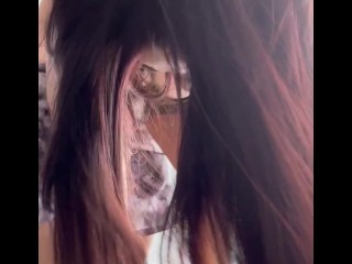 I wanted to ride his dick outside with a view 💋