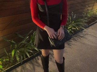 ME ENCUENTRAN EN LA CALLE Y ME LLEVAN A COGER...