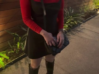 ME ENCUENTRAN EN LA CALLE Y ME LLEVAN A COGER...