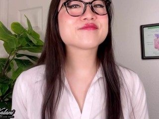 Medical Exam from Asian Doctor Turns into Cock Draining -ASMR BJ