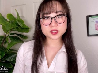 Medical Exam from Asian Doctor Turns into Cock Draining -ASMR BJ