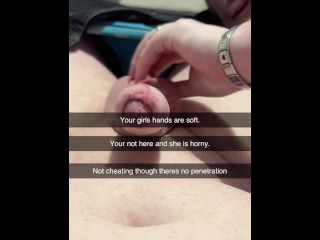 Fucked my sister in law on snapchat to her husband, shes having my baby. Snapchat cheating.