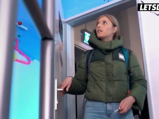 Teen European Backpackers Interracial Fun At The Hostel Full Scene