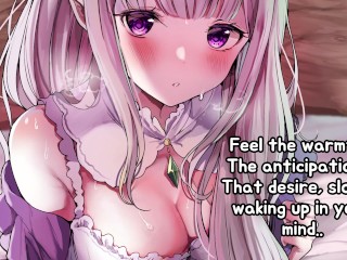 Emilia helps you to relax (Soft JOI)