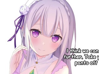 Emilia helps you to relax (Soft JOI)