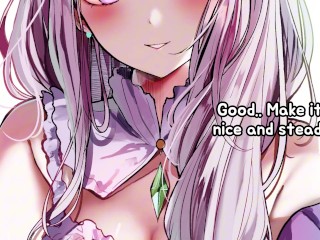 Emilia helps you to relax (Soft JOI)