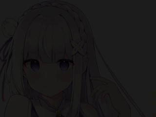 Emilia helps you to relax (Soft JOI)