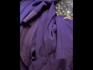 POV: SNIFFING A REAL 26F FLIGHT ATTENDANT’S PUSSY SCENT OFF OF HER DIRTY ✈️ UNIFORM PANTYHOSE