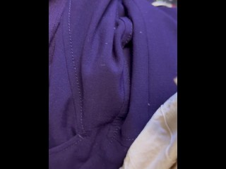 POV: SNIFFING A REAL 26F FLIGHT ATTENDANT’S PUSSY SCENT OFF OF HER DIRTY ✈️ UNIFORM PANTYHOSE